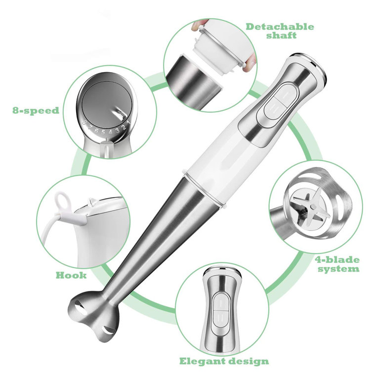 ColorLife 8 Speed Hand Immersion Blender