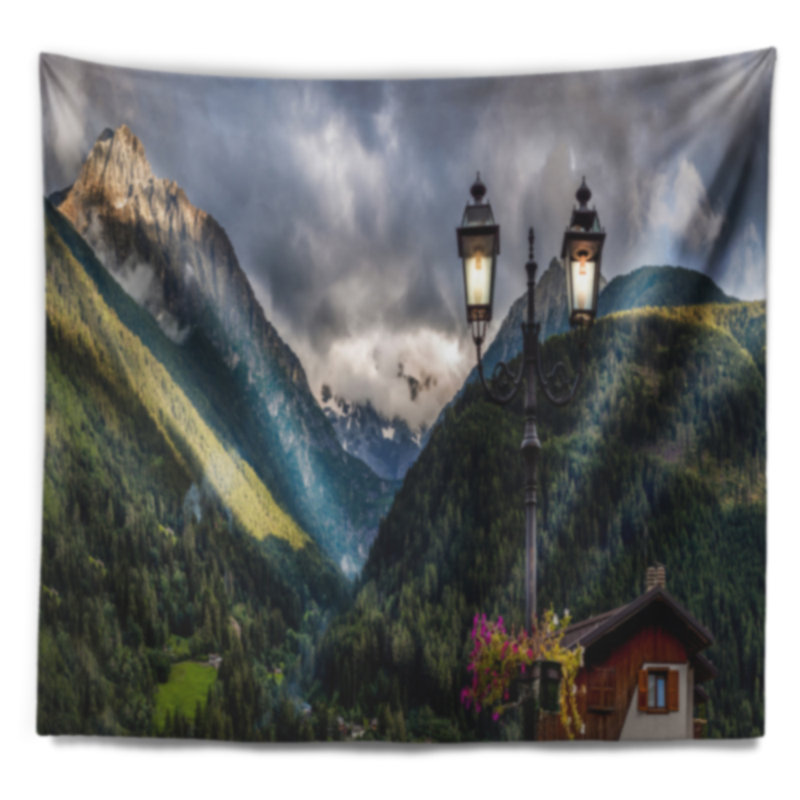 Polyester Tapestry, 32" H x 39" W