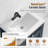 24" Traditional Free Standing Single Bathroom Vanity with One-Piece Ceramic Top and Integrated Sink-936195386