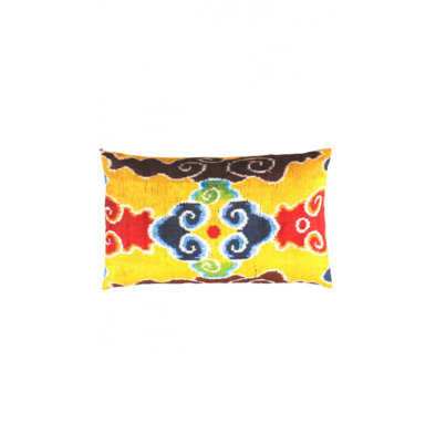 Turkish Fine Silk oriental Pillow 16"X24"