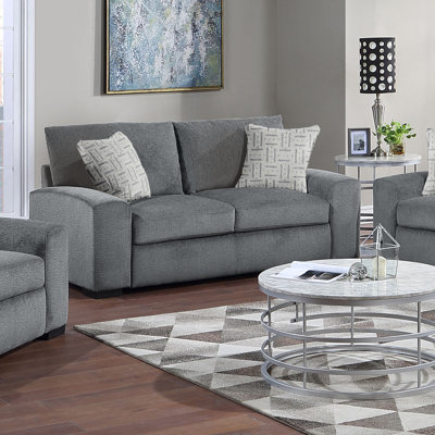 Clayton Modern Upholstered Loveseat