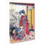 Geisha with a Cat by Utagawa Kunisada - Wrapped Canvas-55304118