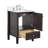 Brendale 24'' Single Bathroom Vanity with Carrara Marble Top-1391824056