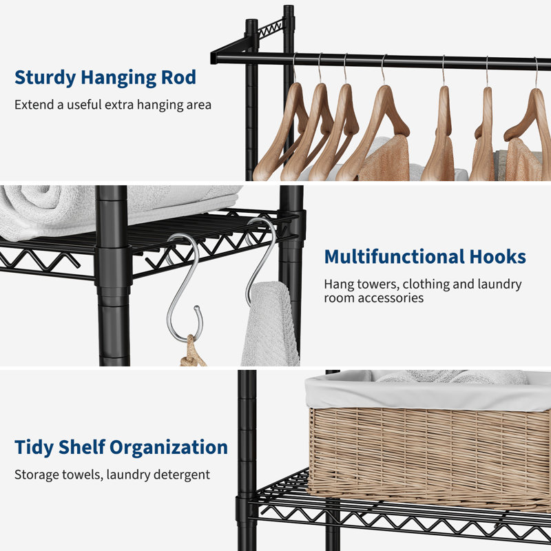 165cm Adjustable Storage Rack