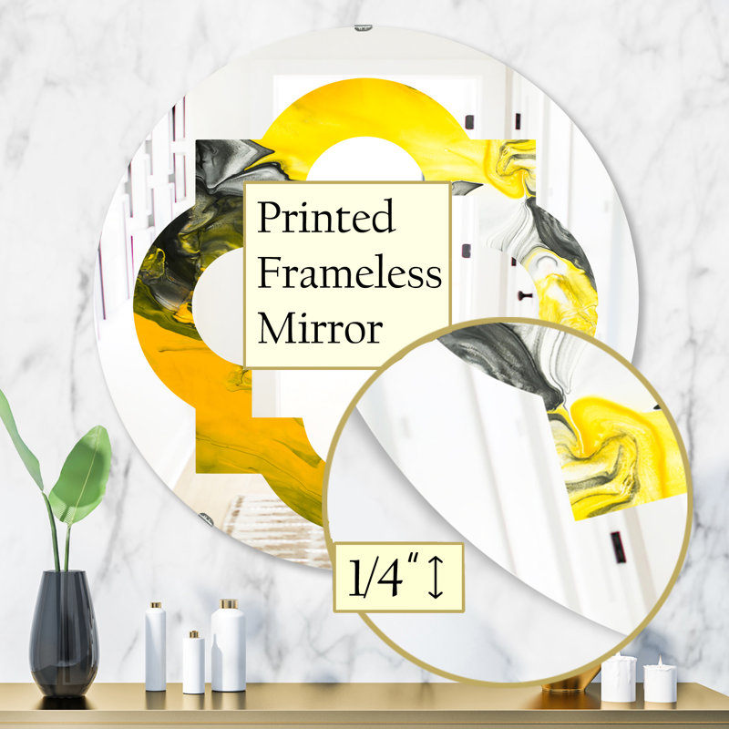 Miroir mural Marble 5, H 31,5 po x l po