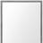 32" Gray Framed Bathroom Vanity Mirror
