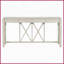Table basse en placage d'acacia de 60 pouces avec 4 tiroirs - style campagne moderne, base ouverte et amp; Pieds solides-44442897
