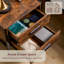 Oscar 2 Drawer Bedside Table-826882617