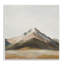 Plaque murale solennelle paysage de montagne, design par Petal Prints Design