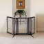 Barrière autoportante pour animaux avec porte premium plus-1075056151
