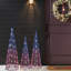 Multi-Color Lighted Trees Indoor and Outdoor Holiday Decoration