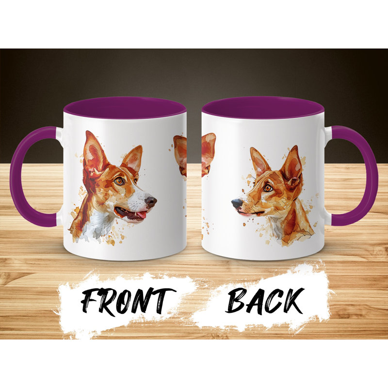 Mug, Purple, 4
