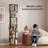 100% Solid Wood Rotating Bookshelf On Wheels,Round Revolving Bookcase, 360° Spinning Book Shelf Tower-343196120