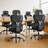 Isairis Ergonomic Mesh Task Chair with Headrest and 3D Adjustable Arms-770949487