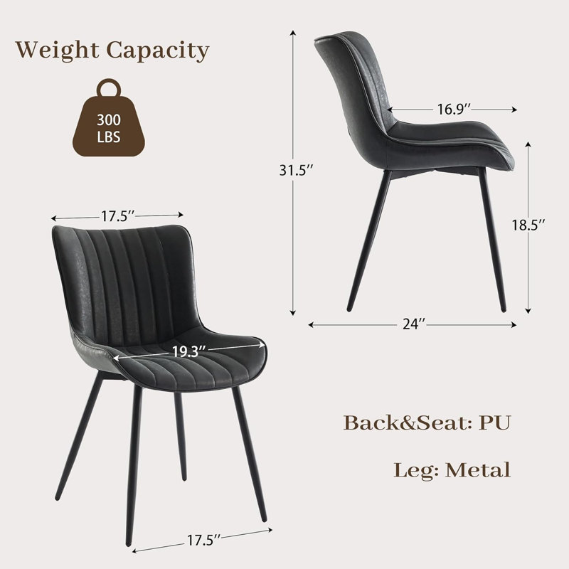 Side Chair, Black, Black, Black