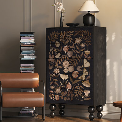 French high-grade storage decor drawers cabinet