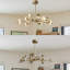 Lustre linéaire moderne à 12 lumières Maximiano