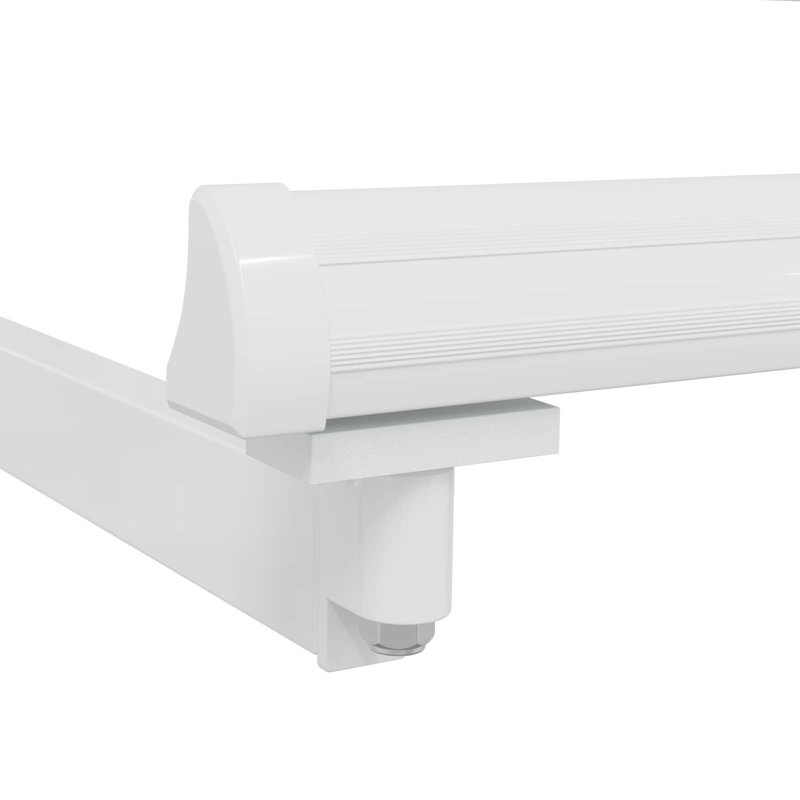 VidaXL 200cm D Polyester Cover Retractable Patio Awning, 300cm W x 200cm D, White