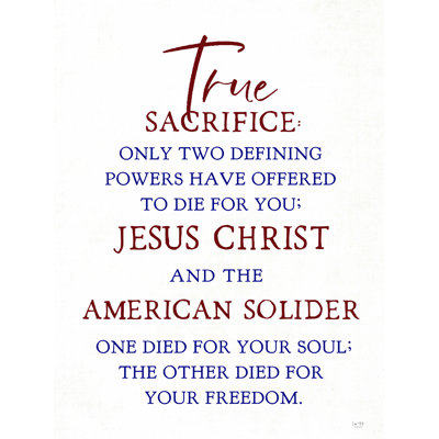 Hilge " True Sacrifice "