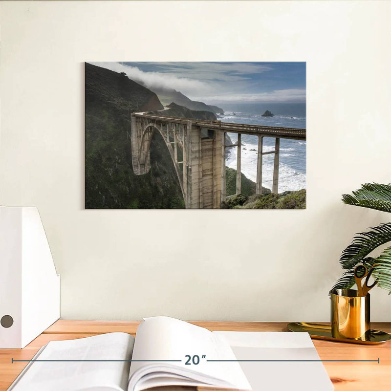 Lilie Stormy Bixby Bridge, 8" H x 12" W
