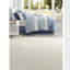 Ensemble de literie luxueuse 8 pièces, polyester confortable, design élégant bleu