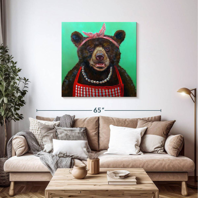 Crowle Classy Mama Bear, 39" H x 39" W