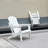 HDPE Folding Adirondack Chair With Dual Cup Holder - Composite Adirondack Chair With Wood Texture- White-1574994478