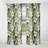 Neutral Zen Tropical Pattern - Floral Curtain - Velvet Room Darkening - 1 panel-107597964
