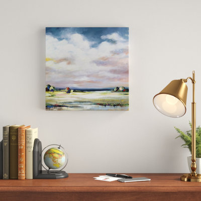 «Countryside View I», peinture sur toile