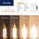B11E12 100w Equivalent Led Candelabra Bulbs, 800lm Dimmable B11 E12 Led Chandelier Light Bulbs, 5.5w, Soft White, 6 Pack