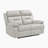 Hornbeck 62.5" Modern & Contemporary Power Double Reclining Loveseat - Dual Power Reclining with One-Touch Control, Integrated USB Charging Ports-1542644019