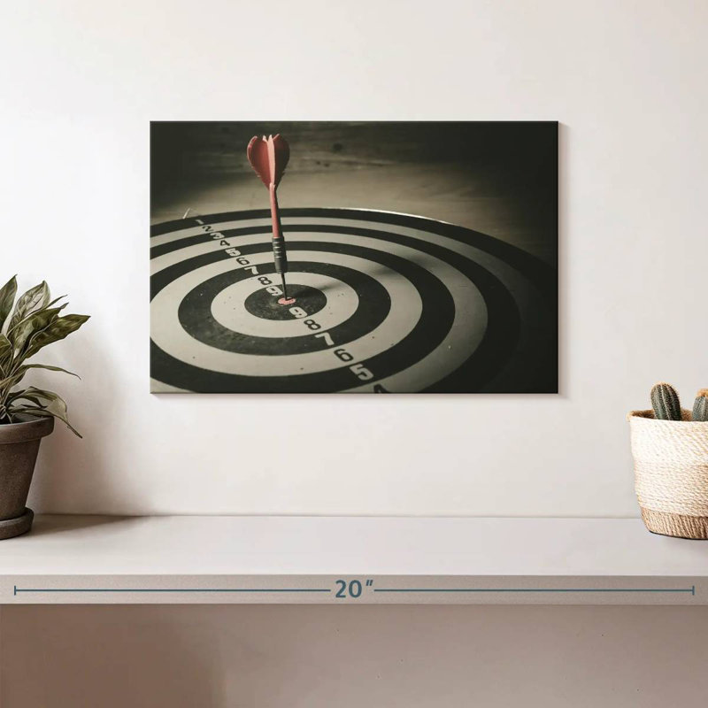 Jeu de fléchettes Senne Bullseye, H 8 po x l 12 po