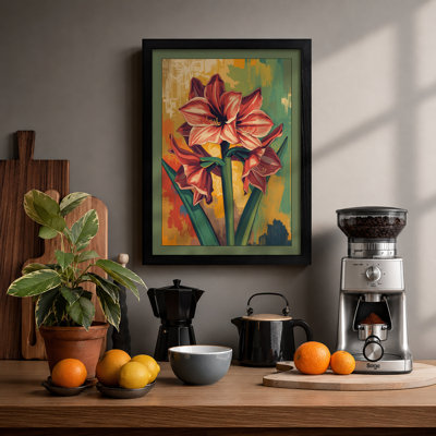 Autumn Blooms Botanical - Framed Print