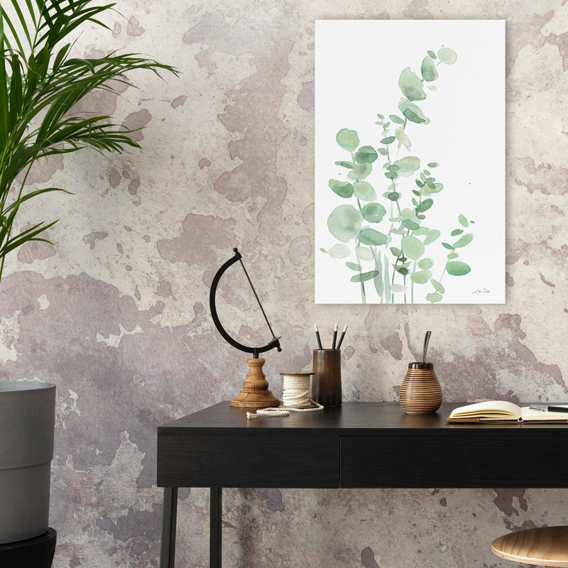 Eucalyptus contemporain et minimaliste I, H 24 po x l 16 po