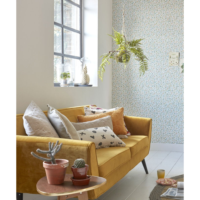 Faiza Geometric Square Cushion Cover