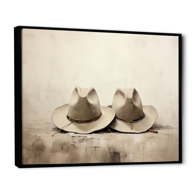 Décoration murale Maneh, H 34 po x l 44 po x P 1,5 po, Cadre flottant noir