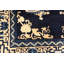 Petit tapis chinois antique Foo Dog