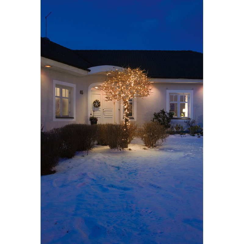 Kontsmide LED Wide Angle LED String Light, 833 cm, Copper