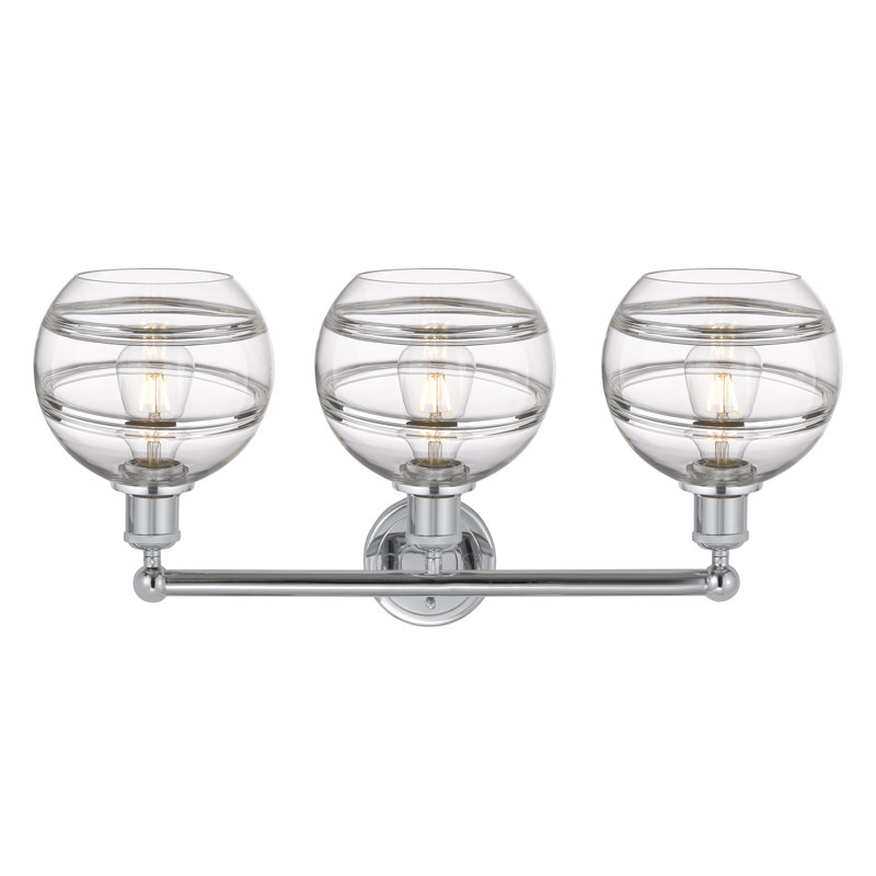 Bienes 3 - Light Dimmable Vanity Light, Clear, Polished Chrome