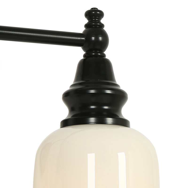 Éclairage pour salle de bain 2 lumières à intensité variable, Black