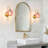 Plug-In/Hardwired Armed Sconce Iron Wall Sconces With Bulb-2040481894