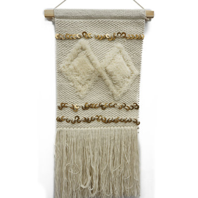 Macrame Hand Woven Wool Wall Hanging