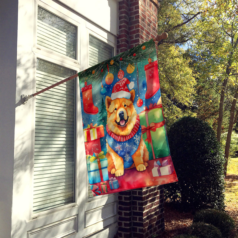 Double Sided Polyester Christmas, 40'' H x 28'' W