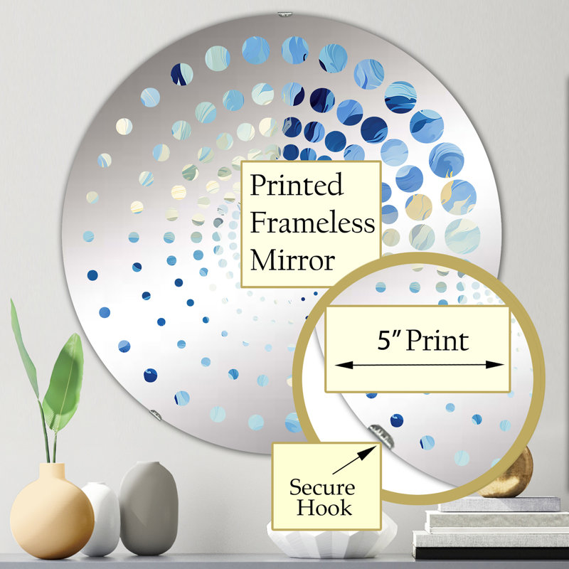 Circle Mirror, 23.6" x 23.6"