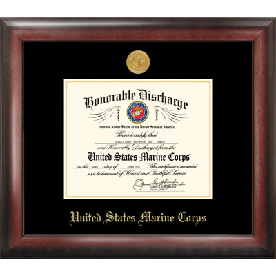 Marine Discharge Picture Frame