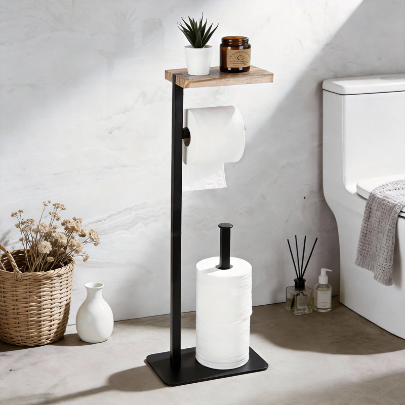 Free Standing Toilet Paper Holder