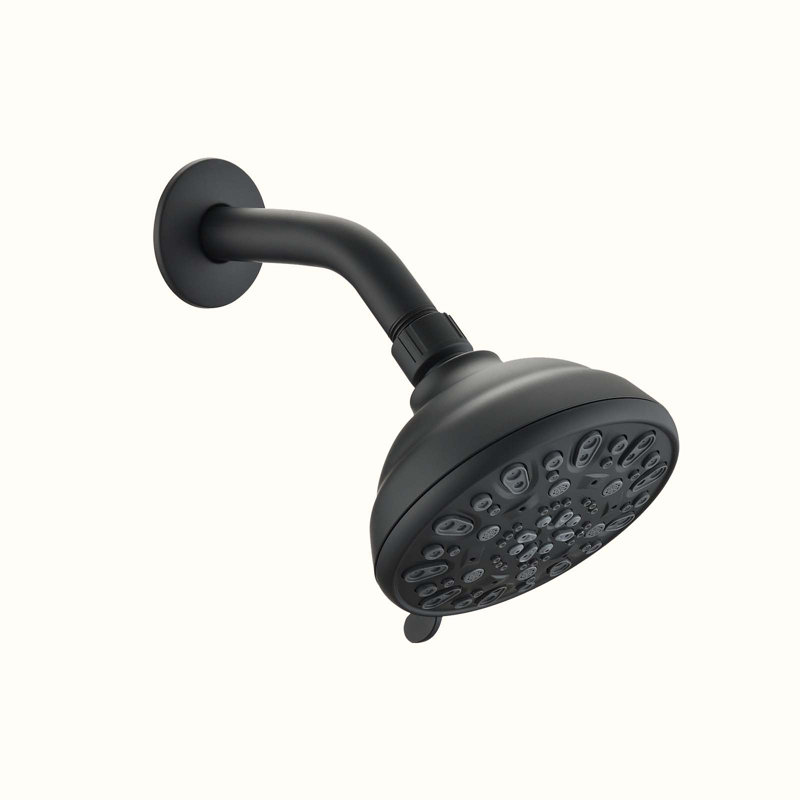 Robinet de baignoire et douche, Noir mat