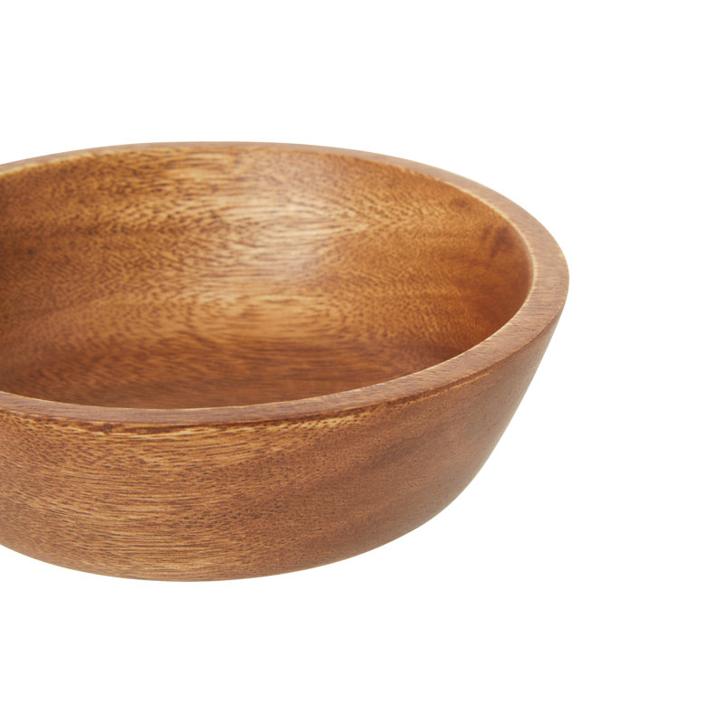 Amiela Wood Decorative Bowl