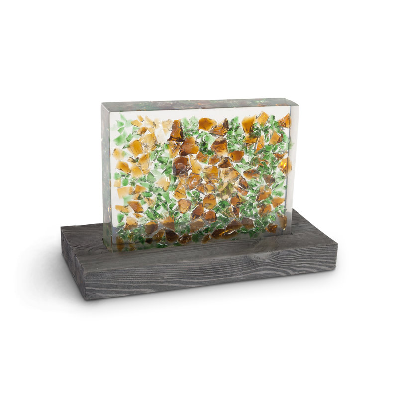 Captured Obsidian 10" Table Lamp
