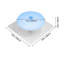 Diffuseur d'air d'aérateur de bassin, diffuseur d'aération de lac en silicone durable de 8 po avec base lestée, accessoires de système d'aération de bassin extérieur pour une diffusion efficace de l'oxygène et une amélioration de la qualité de l'eau
